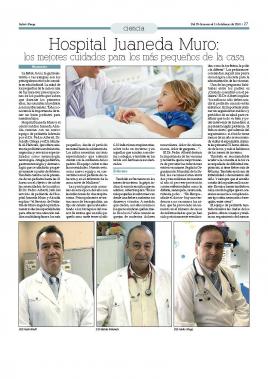 hospital Juaneda Muro: los mejores cuidados para los más pequeños de la casa