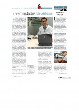 Dr. Sergio Díaz sobre las enfermedades tiroideas