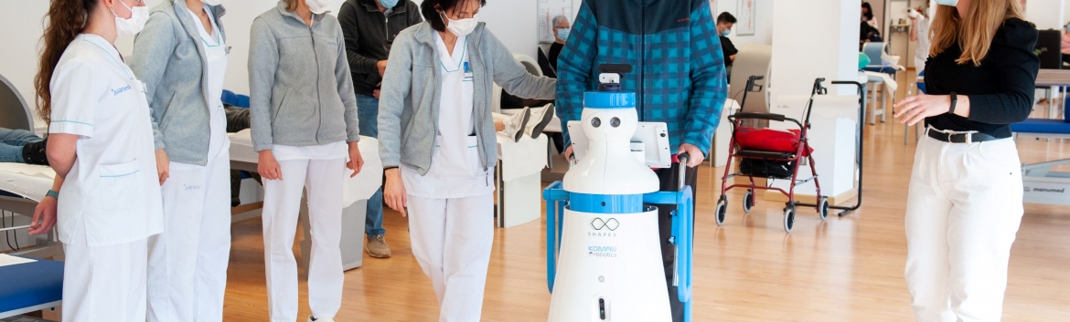 Juaneda Juaneda Hospitales participa en el ensayo clínico europeo que evalúa un nuevo robot para asistir en la rehabilitación de la marcha