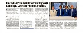 Juaneda ofrece la última tecnología en radiolología vascular y hemodinámica