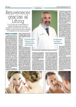 Rejuvenecer gracias al Lifting Juaneda