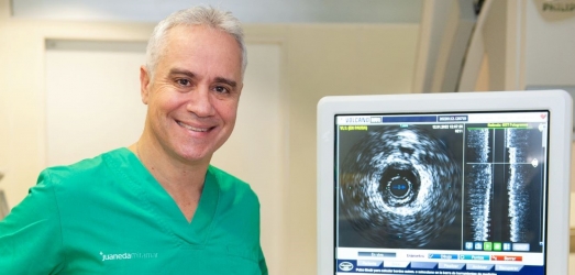 El IVUS evalúa las arterias coronarias mediante una sonda con ultrasonidos que muestra las lesiones con gran precisión