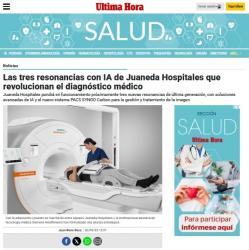 Juaneda Las tres resonancias con IA de Juaneda Hospitales que revolucionan el diagnóstico médico