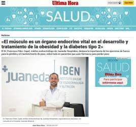 Juaneda El músculo es un órgano endocrino vital en el desarrollo y tratamiento de la obesidad y la diabetes tipo 2