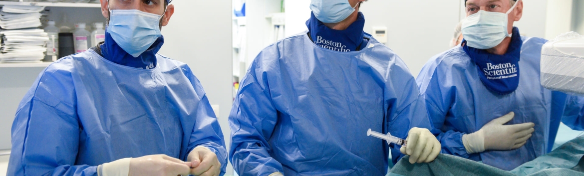 EKOS Pioneering Procedure for Chronic Venous Thrombosis Juaneda