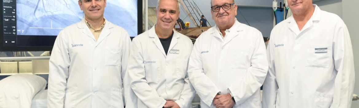Juaneda Hospitales, primer complejo hospitalario en Balears en realizar una nueva intervención sobre las arterias renales para tratar la hipertensión arterial Juaneda