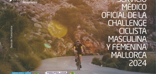 Juaneda Hospitales, patrocinadora y servicio médico oficial de la Challenge Ciclista Mallorca de 2024 Juaneda