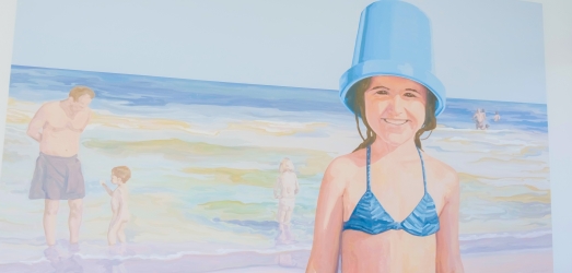 Joan Aguiló brings summer to the pediatric area of Juaneda Miramar Juaneda