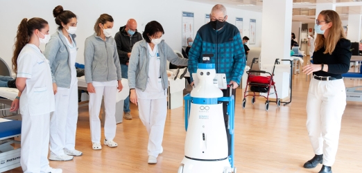 Juaneda Juaneda Hospitales participa en el ensayo clínico europeo que evalúa un nuevo robot para asistir en la rehabilitación de la marcha