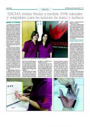 Juaneda IBACMA realiza férulas a medida 100% naturales y adaptables para las lesiones de la mano