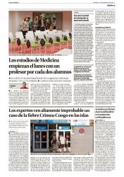 Juaneda Los expertos ven altamente improbable un caso de la fiebre Crimea-Congo en las islas. Jordi de Otero, internista Clínica Juaneda y especialista en enfermedades infecciosas