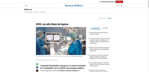 Juaneda 2023, un año lleno de logros