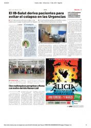 Juaneda Si los síntomas de la gripe persisten o se agravan, hay que ir al médico
