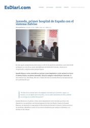 Juaneda Juaneda estrena un sistema pionero contra el dolor