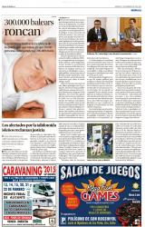 Juaneda 300.000 Balears roncan