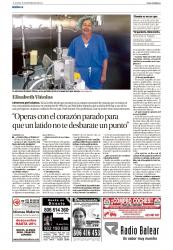 Juaneda Entrevista Elisabeth Viñolas perfusionista de Hospital Juaneda Miramar