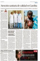 Juaneda Atención sanitaria de calidad en Gambia