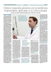 Juaneda Clínica Juaneda pionera en la medicina regenerativa aplicada a la ginecología
