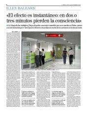 Juaneda Doctor Alfredo Garrido, Clínica Juaneda sobre Burundanga: El efecto es instantáneo: 